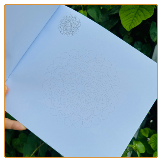 SÁCH LUYỆN VẼ MANDALA (TẶNG BÚT ĐI NÉT)